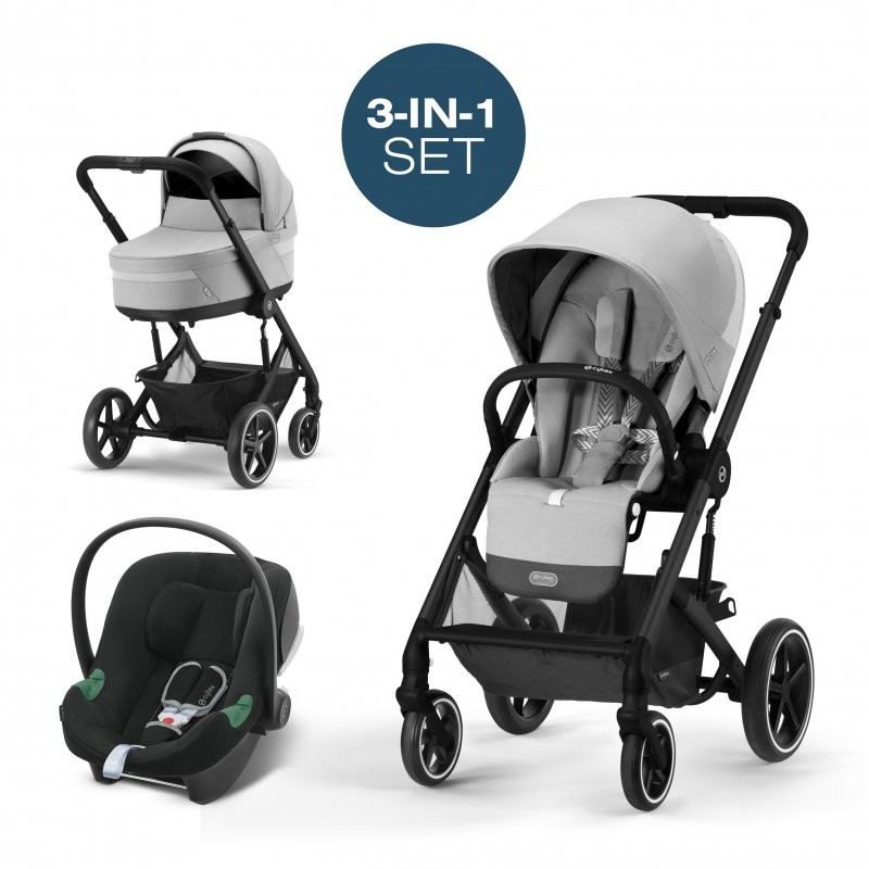 Cybex Balios S LUX travel system 4-в-1 с Aton B2 i-size и базой isofix