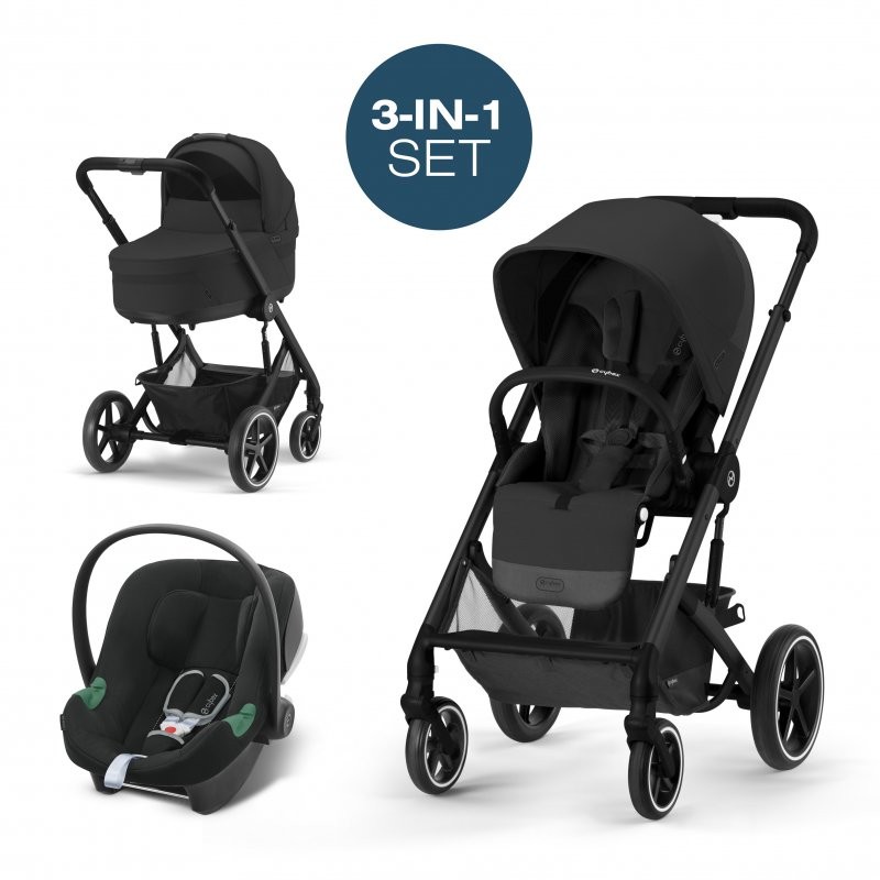 Cybex Balios S LUX travel system 4-в-1 с Aton B2 i-size и базой isofix